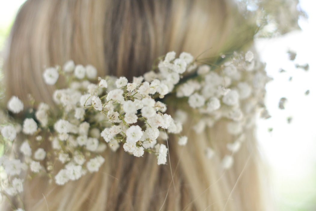 How to Make a Baby's Breath Flower Crown Paisley & Sparrow