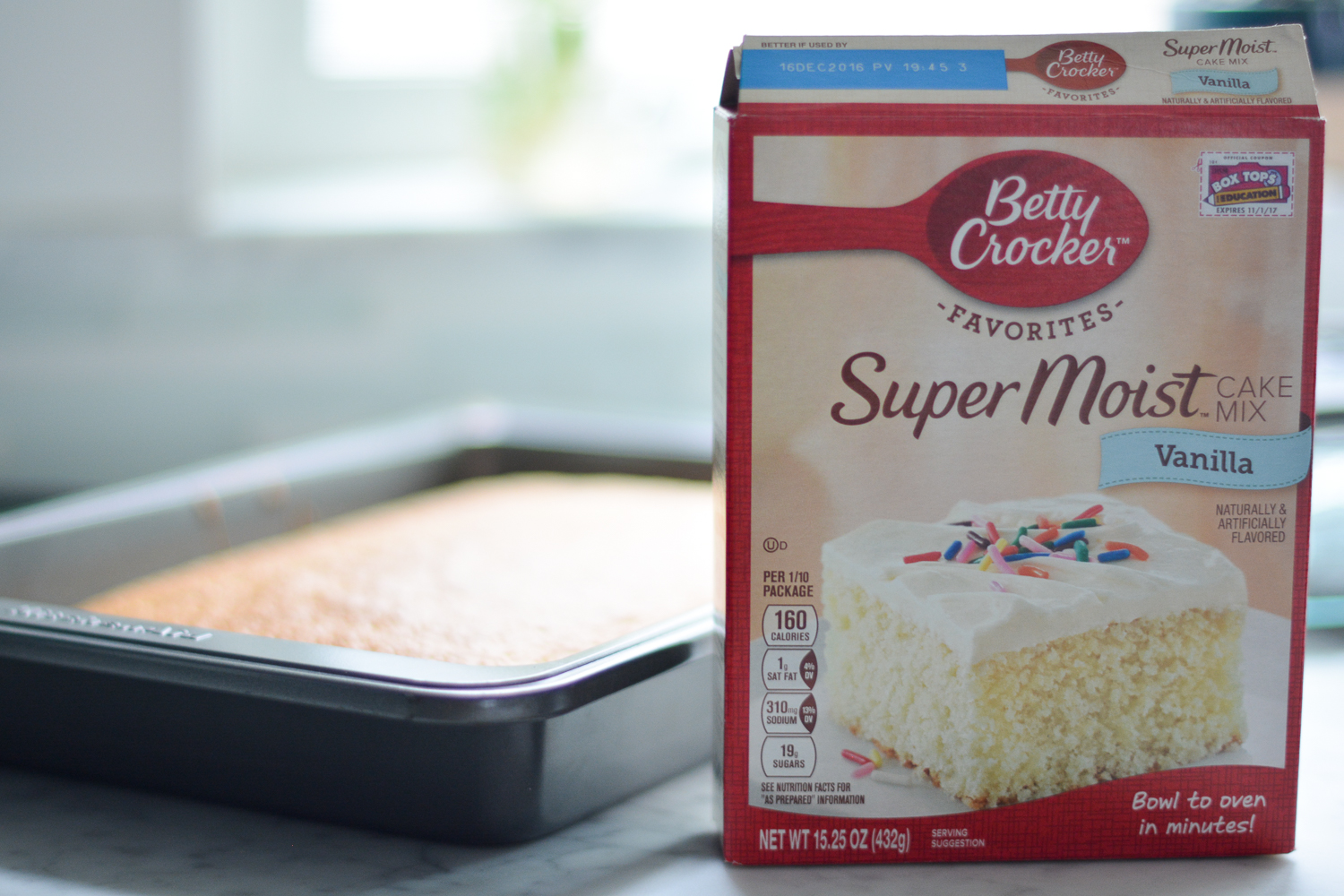 betty crocker's super moist vanilla cake mix