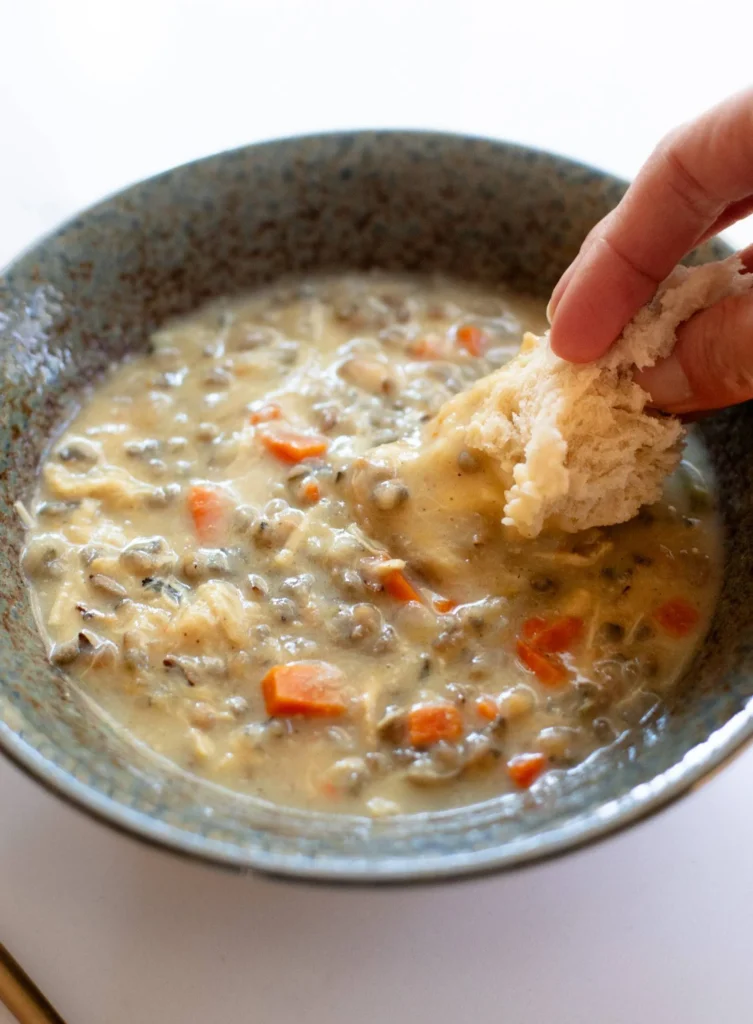 Chicken wild rice soup