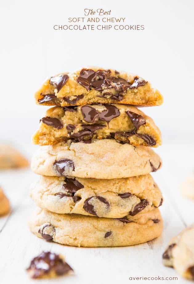 Soft, chewy chocolate chip cookies