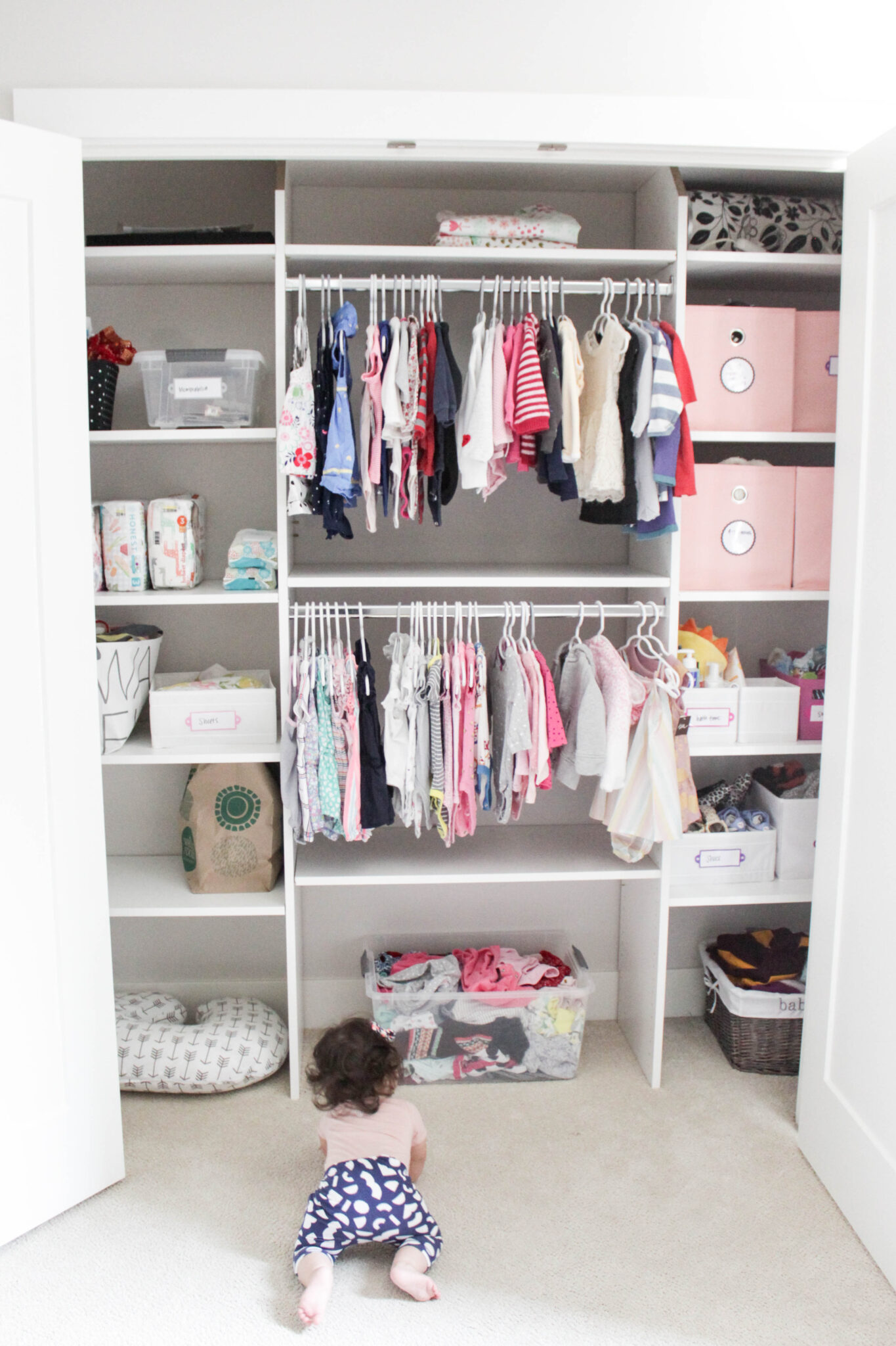 7 Genius Tips For How To Organize Baby Clothes Stuff 