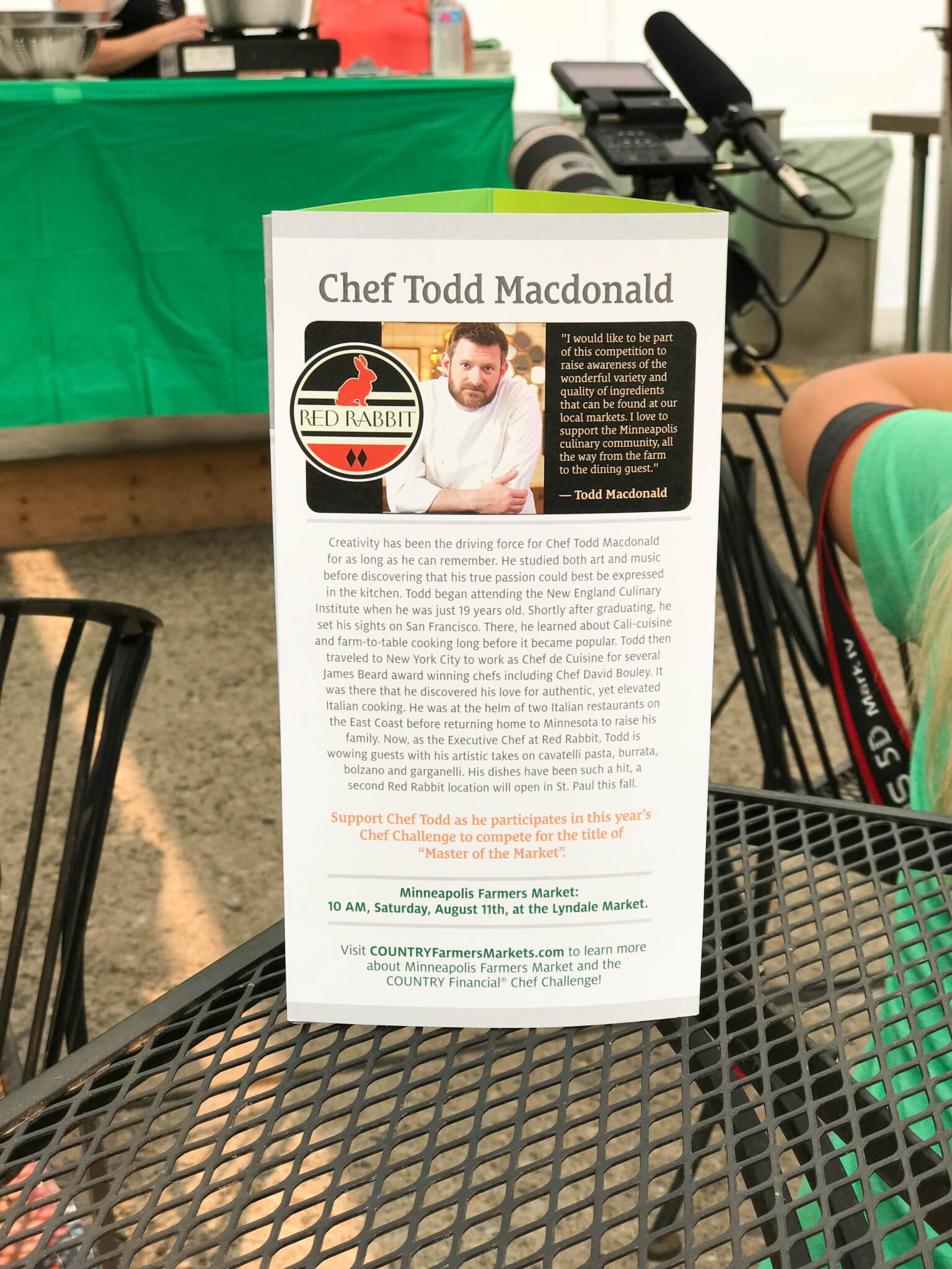 Chef Todd Macdonald