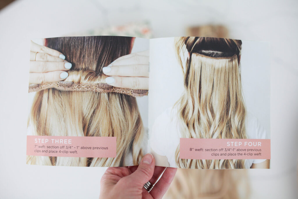 barefoot blonde hair extensions