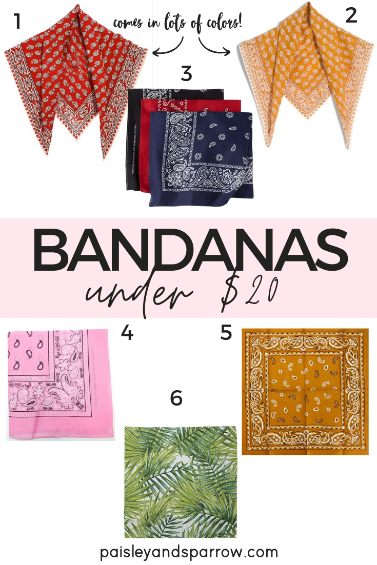 How to Wear a Bandana Around Your Neck (the Easy Way) Paisley & Sparrow