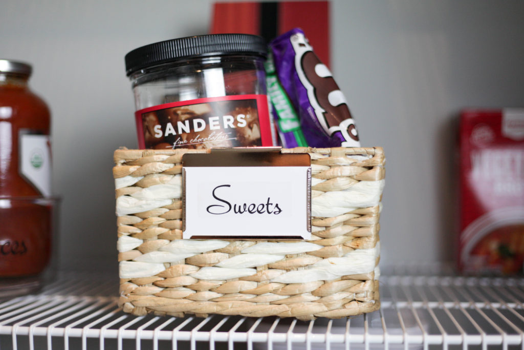 organized kitchen pantry