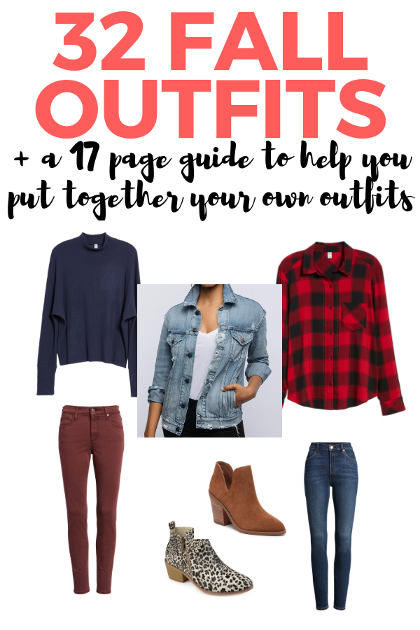 32 fall outfits plus a 17 page guide