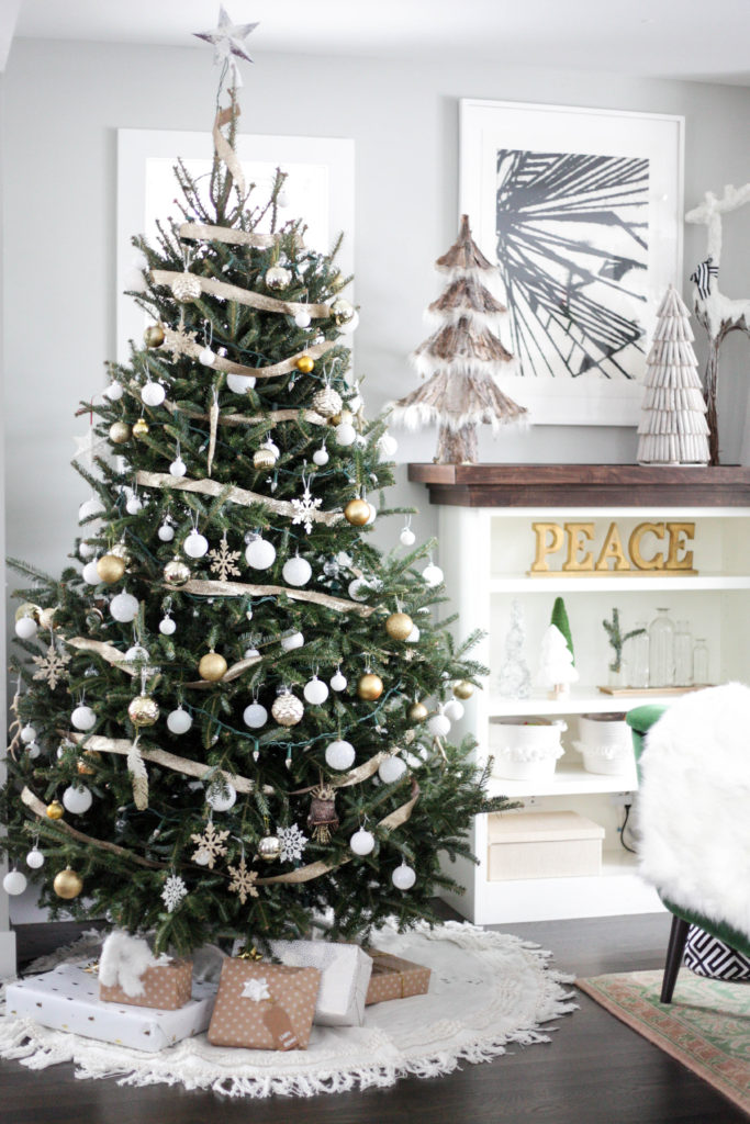 Neutral Christmas Decor Ideas - Paisley & Sparrow