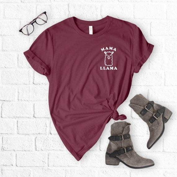 best mom shirts - mama llama