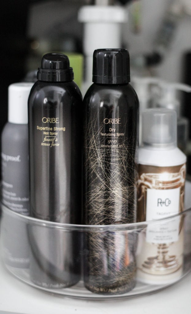 How to organize your hair product simply