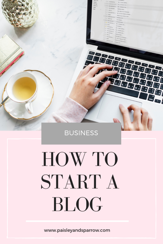 How to start a blog in 2020