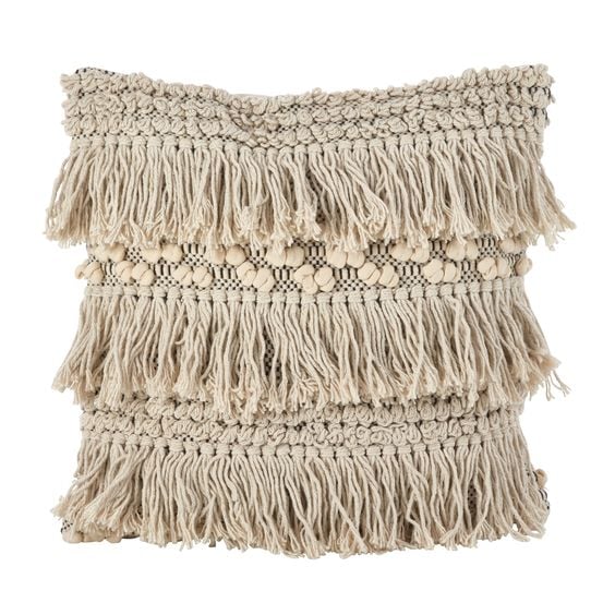 Boho Home Decor - tassel pillow #boho