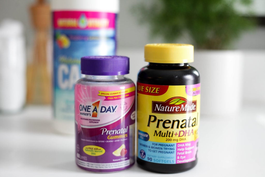 gummy and pill prenatal vitamins 