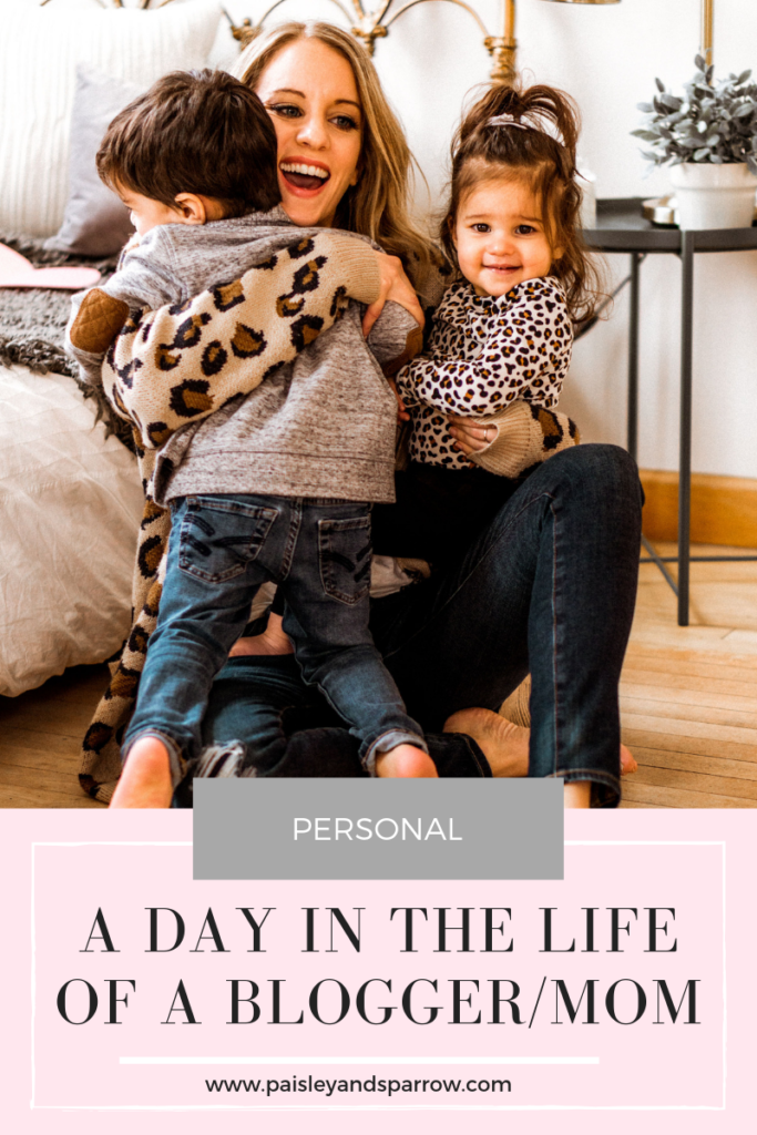 A Day in the Life of Blogger/Mom