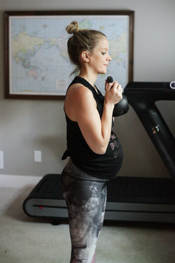 Working out while pregnant