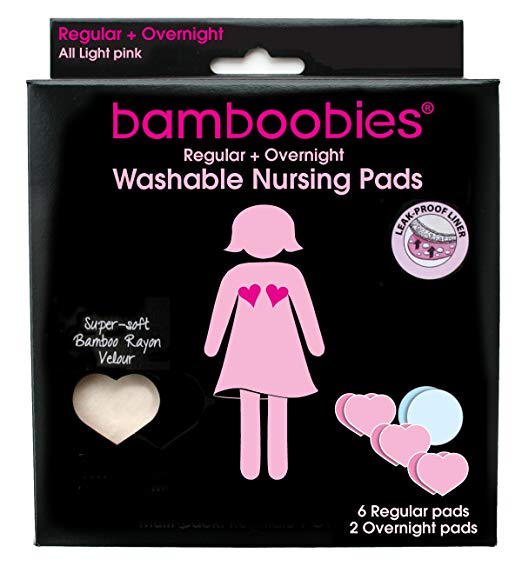 Washable nursing pads. What every new mom needs in her new mom survival kit!