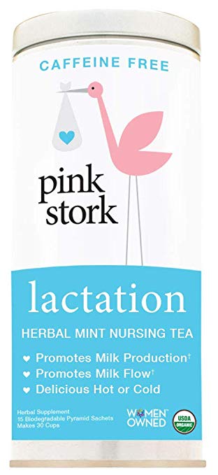 pink stork lactation tea - perfect for new moms who are breastfeeding
