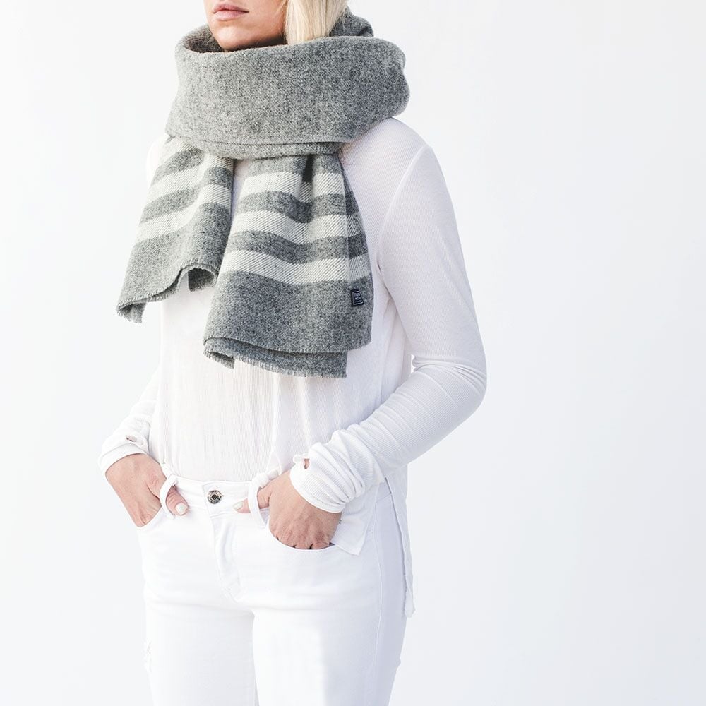 Faribault Woolen Mill's Trapper Wrap Scarf 