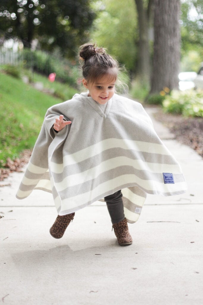 Faribault Woolen Mill Baby Poncho