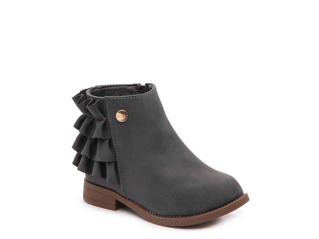 Ruffle bootie