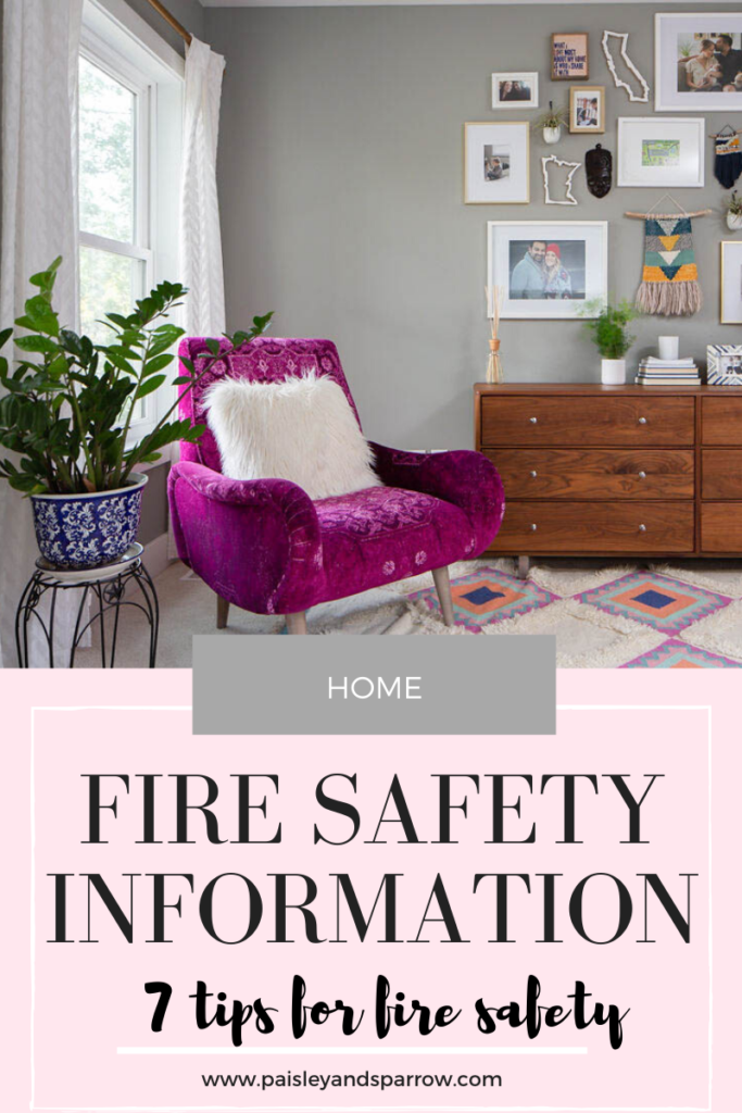 7 Tips for Fire Safety