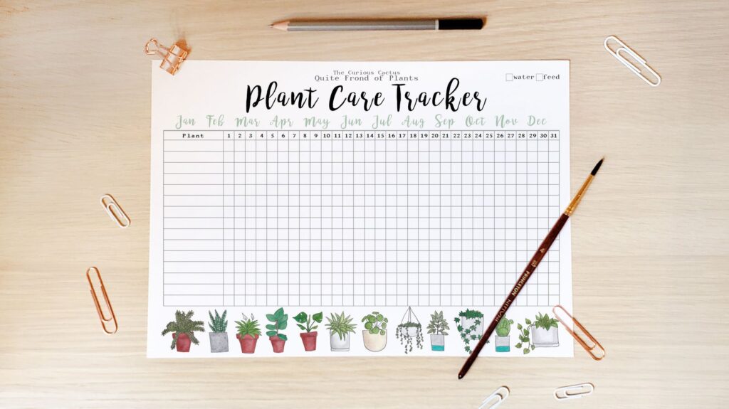 Plant tracker Idea