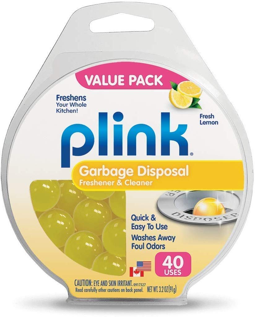 Freshen up your garbage disposal with plink!