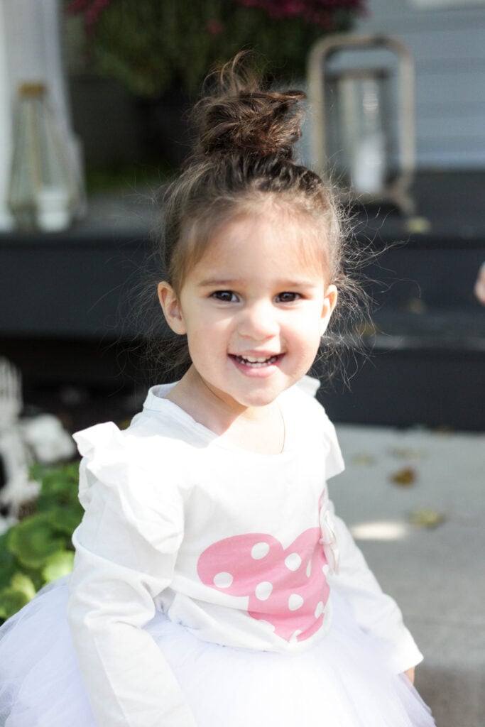 Minnie Mouse outfit for 2 year old birthday party