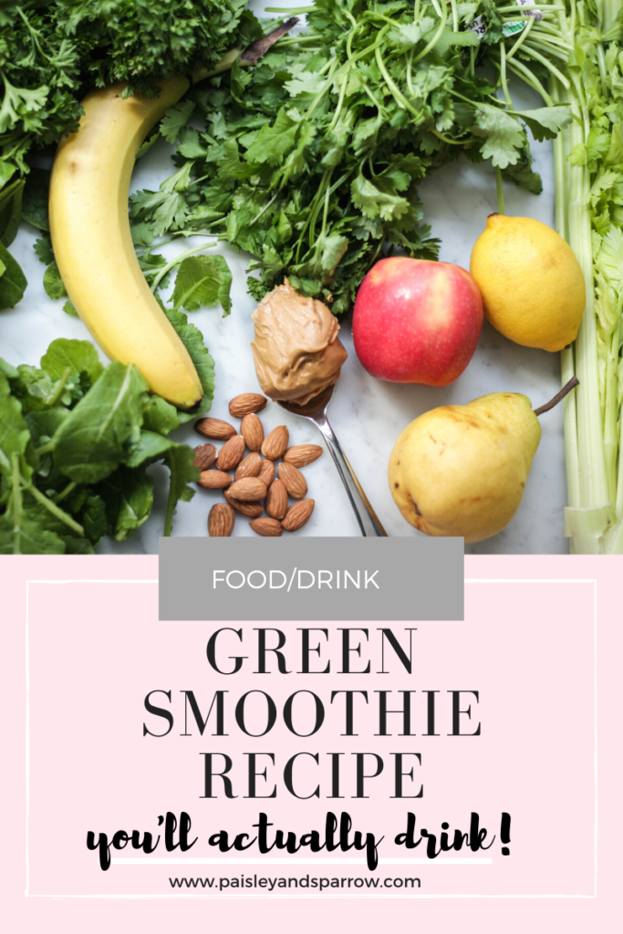 Green smoothie recipe 