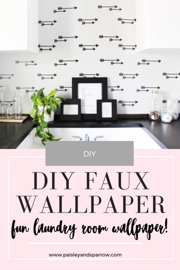 faux wallpaper Archives  Rebecca Propes Design  DIY