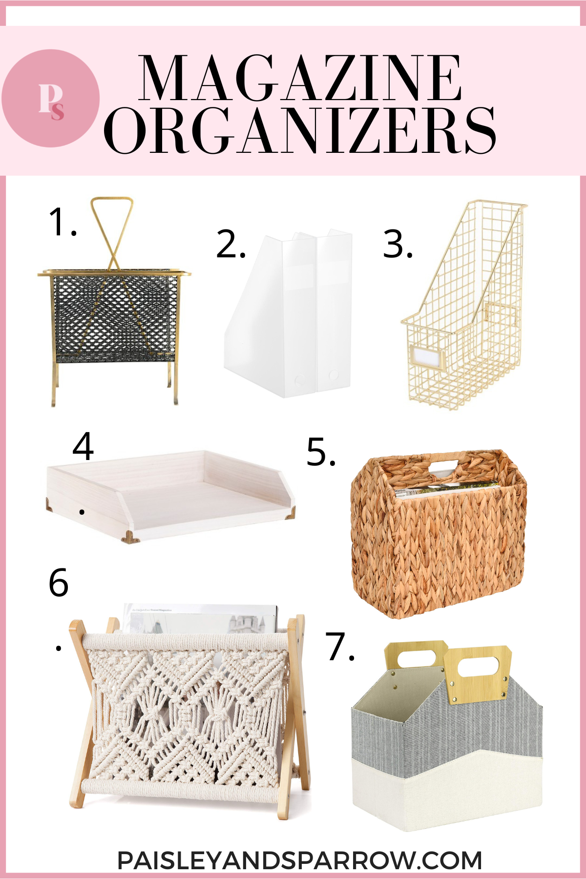 magazine holders
