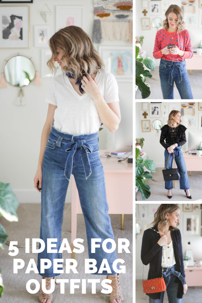 How to Wear Paper Bag Pants: 5 Ways to Style Them - Paisley & Sparrow