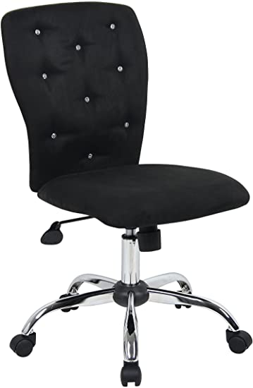 Black micro-fiber office chairs