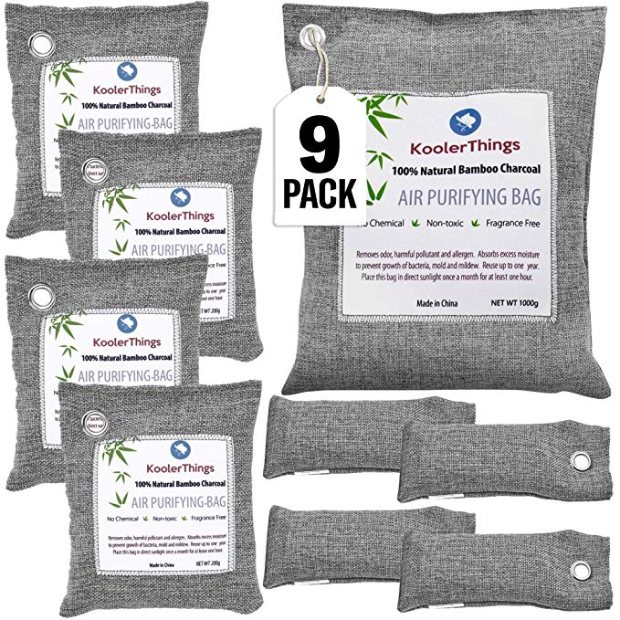 9 Koolerthings charcoal bags