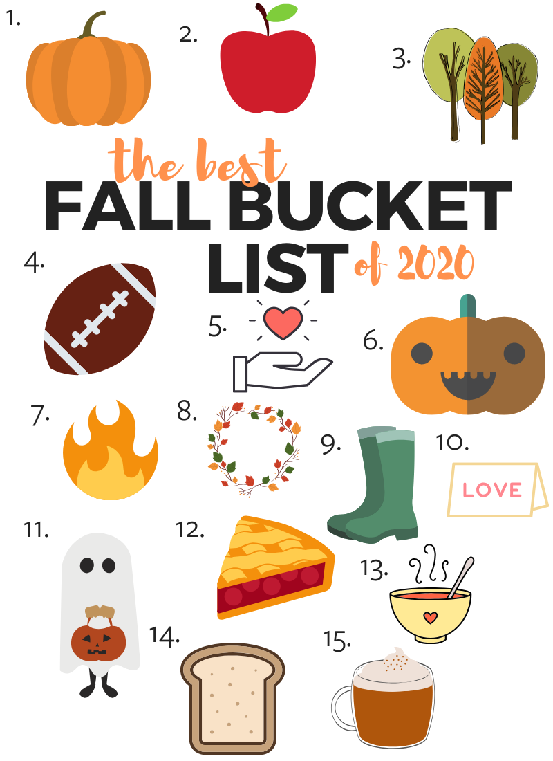 15 Perfect Fall Bucket List Ideas for 2020 Paisley & Sparrow
