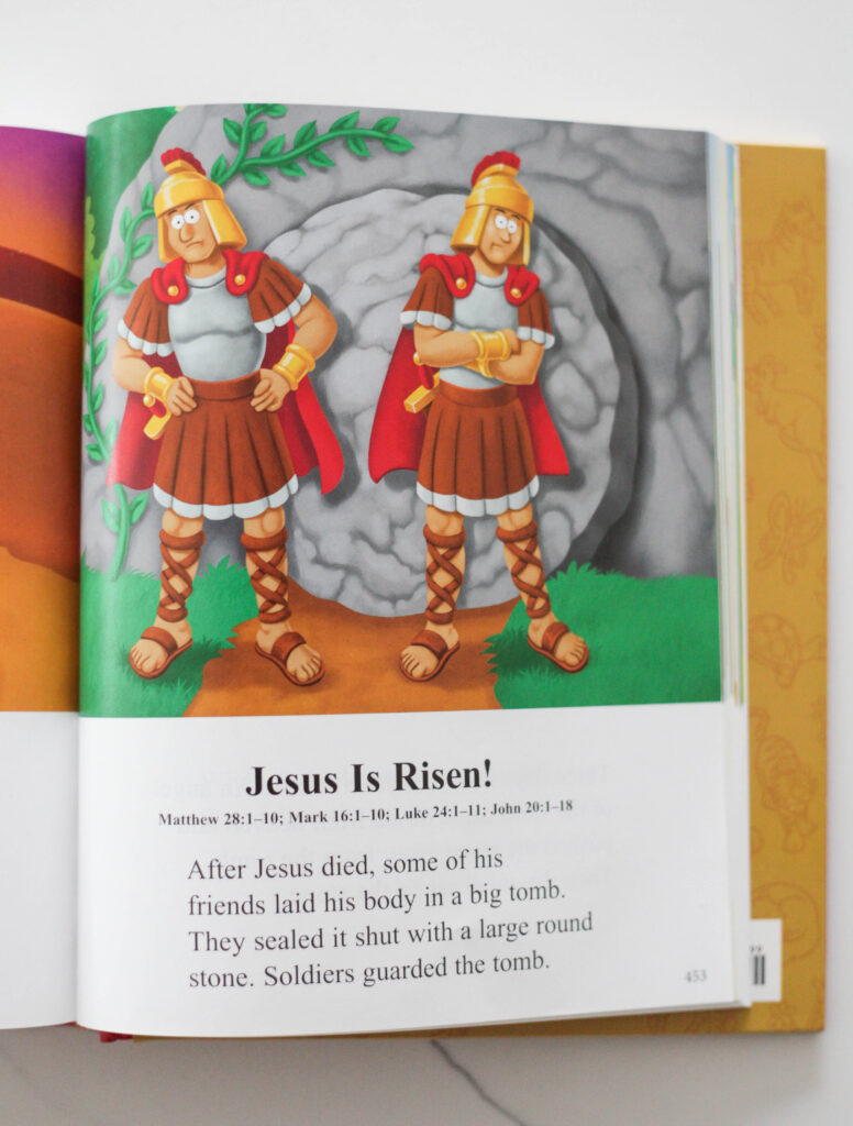 Jesus Is Risen reading