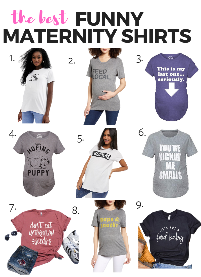 9 of the Best Funny Maternity Shirts - Paisley + Sparrow
