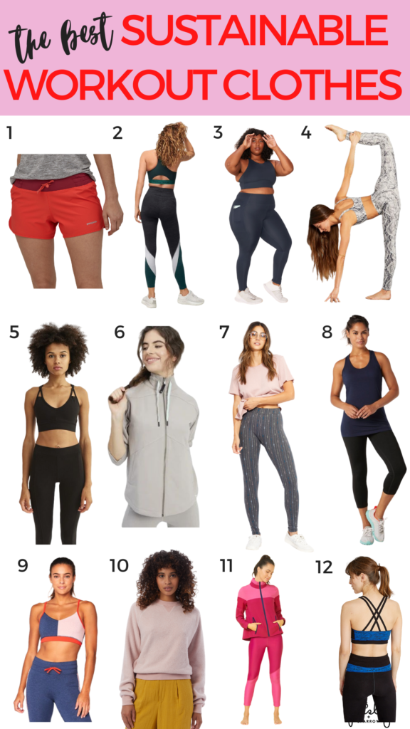 sustainable workout clothes