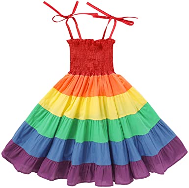 Rainbow sundress