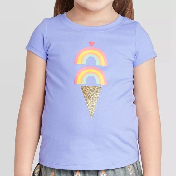 Ice cream rainbow shirt