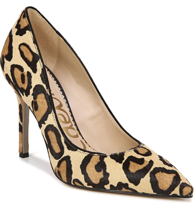 leopard print heels