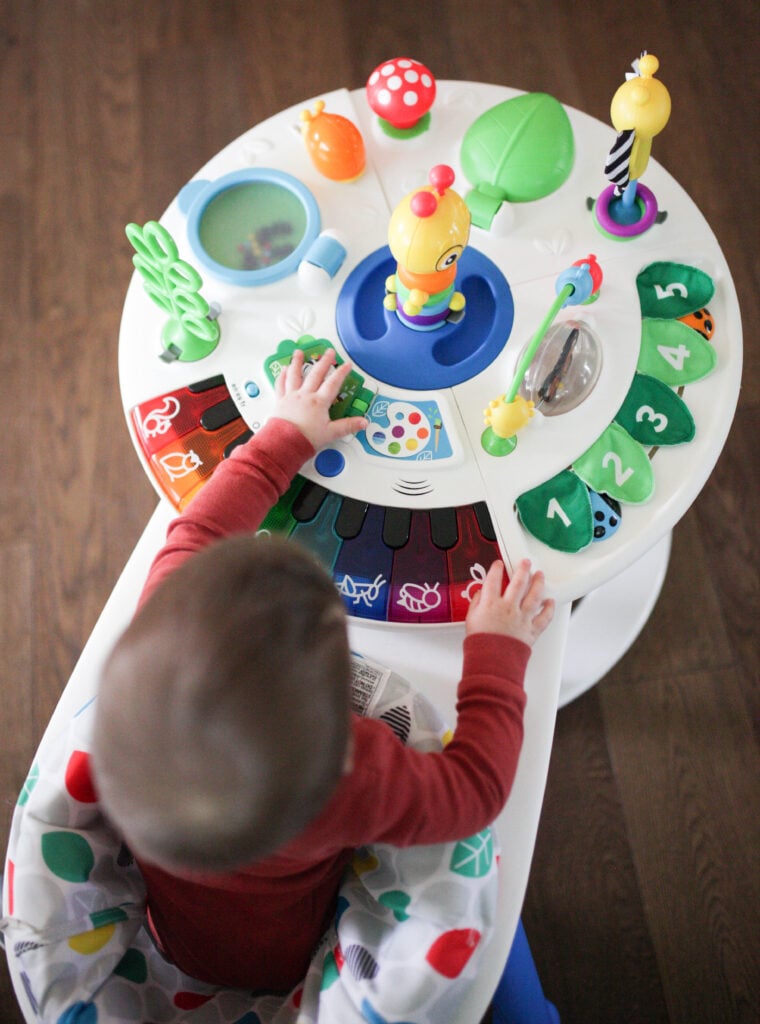 Playing with Baby Einstein Around We Grow