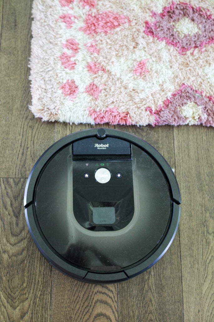 Roomba going from hardwood to rug