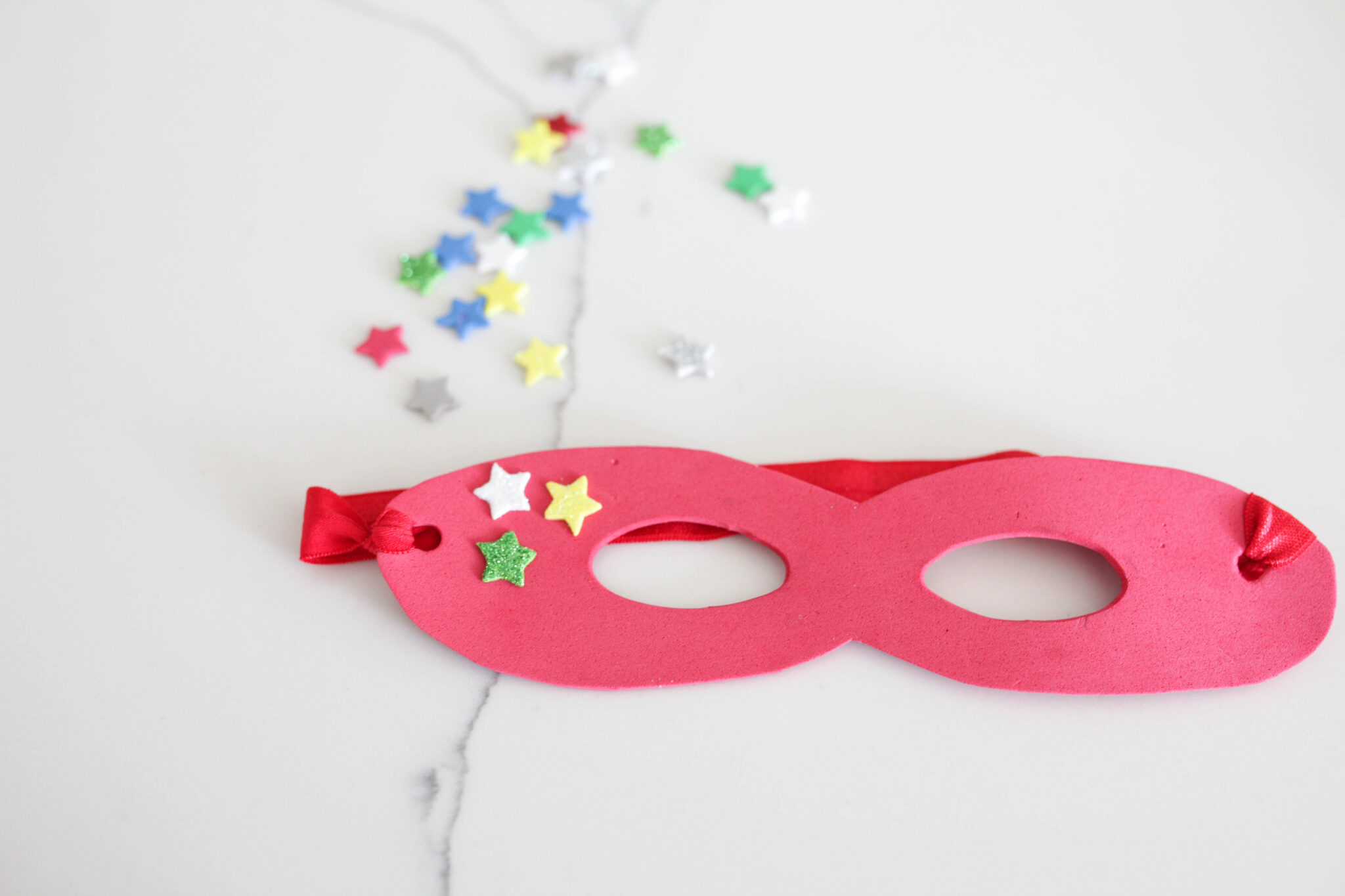 Party Mask Pattern Superhero Mask Template + Tutorial - Paisley & Sparrow