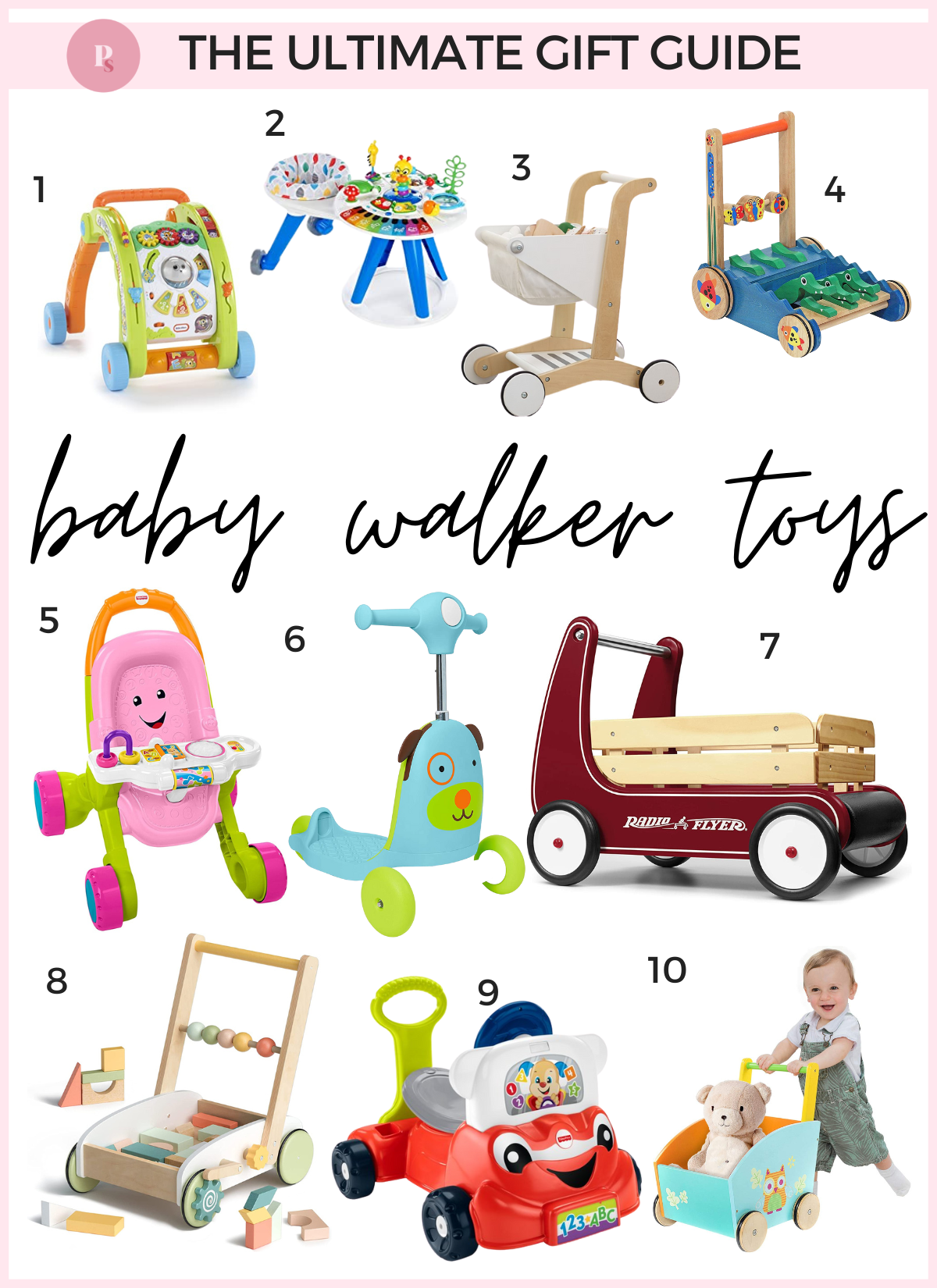 Architectuur Uitreiken moe 10 Best Baby Walker Toys - Paisley & Sparrow