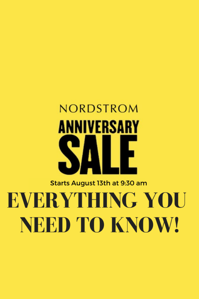 Nordstrom Anniversary Sale 2020