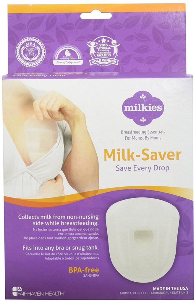 Milkies Milk-Saver: Collects Leaking Breast Milk as You Nurse