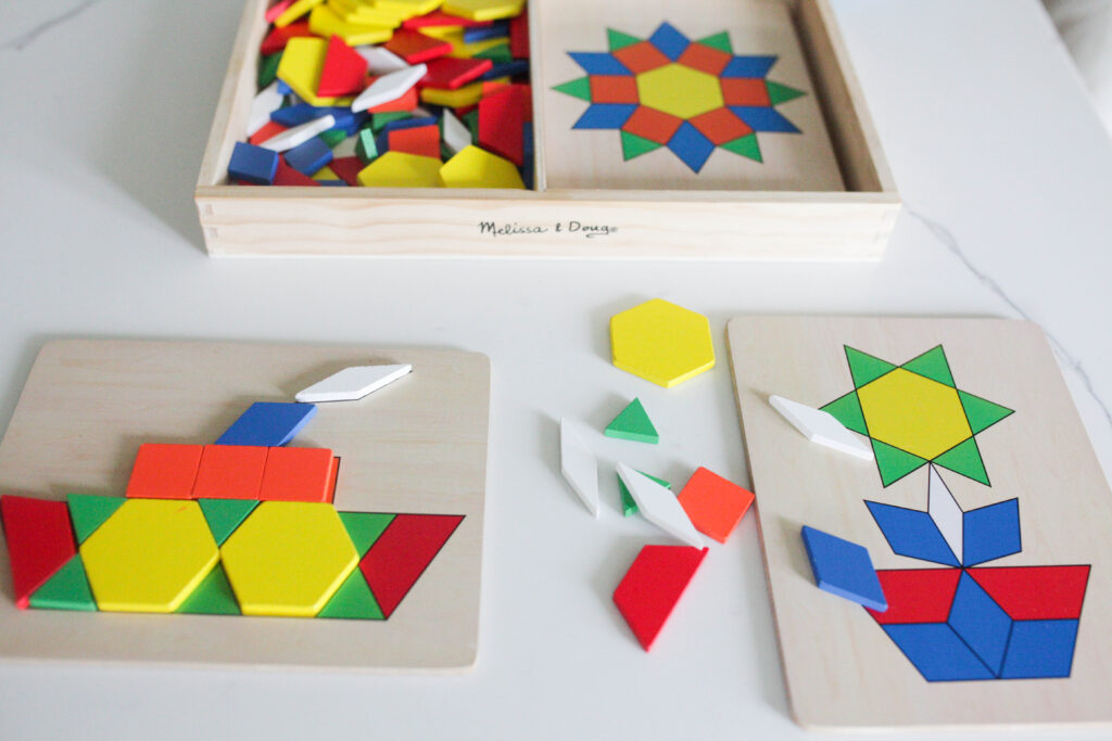 Melissa & Doug Pattern Blocks and Boards