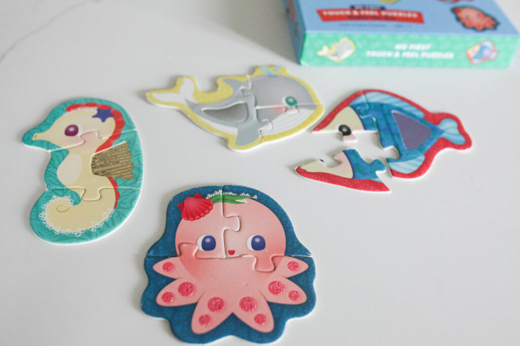 Mudpuppy Under The Sea Touch & Feel Puzzle