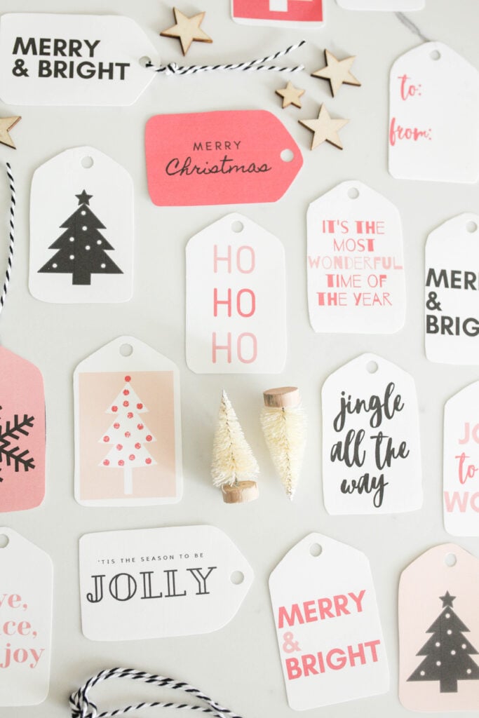 Printable Cute Christmas Gift Tags – Hey, Let's Make Stuff