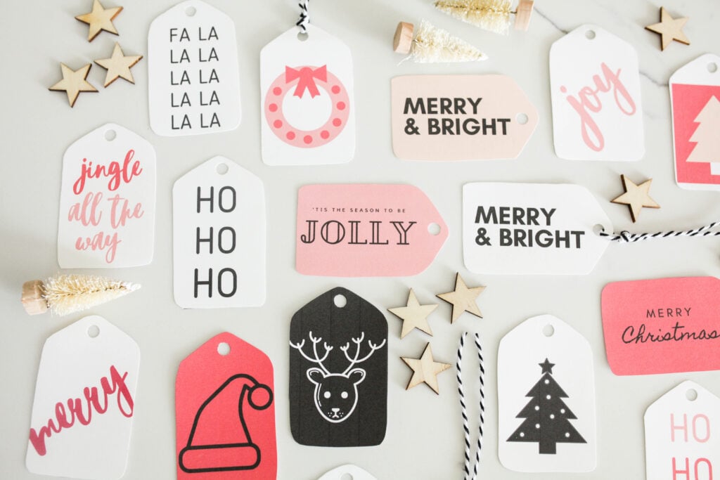 Printable Christmas Gift Tags – DESIGNS NOOK